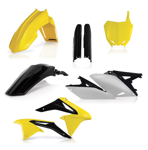 Acerbis Full Replacement Plastics Kit for 2010-18 Suzuki RM-Z250 - Original 13 - 2198033914