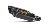 Akrapovic Carbon Fiber Slip-On Dual Mufflers for 2008-14 Ducati Monster - S-D10SO7-HZC