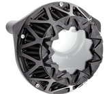 Arlen Ness Crossfire Air Cleaner Kit for 2017-22 Harley M8 models - Black - 600-042
