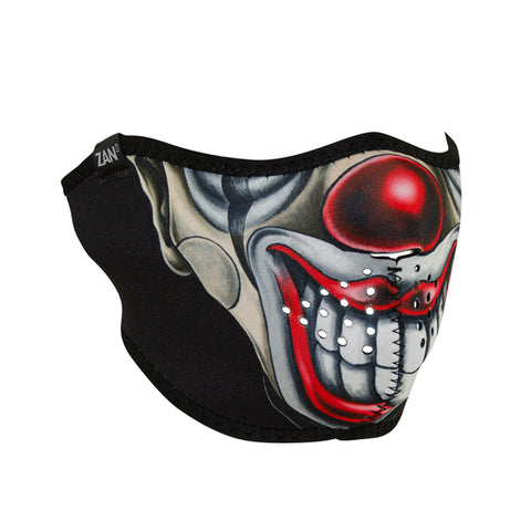 ZANHeadgear Neoprene Half Face Mask - Chicano Clown - WNFM411H