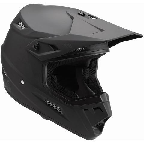 Answer Racing AR1 Youth Off-Road Helmet - Matte Black - Youth Large - 446363 - FINAL SALE