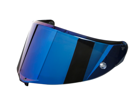 AGV Replacement Face Shield for AGV Pista GP RR/Pista GP R/Corsa R Helmets - Iridium Blue