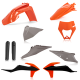 Acerbis Full Replacement Plastics Kit for 2020-22 KTM EXC / EXC-F / XC-W / XCF-W models - Orange/Grey/Black - 2791547118