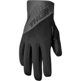 THOR Spectrum Cold Weather Gloves for Men - Black/Charcoal - Small