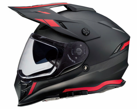 Z1R Range Uptake Helmet - Black/Red - XX-Large