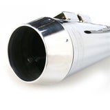 Bassani Road Rage Exhaust System for 2006-17 Harley Dyna models - Chrome - 13112J