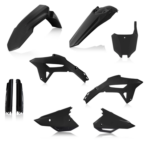 Acerbis Full Body Plastics Kit for 2021-22 Honda CRF450R - Black - 2858920001