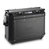 GIVI Outback Hard Luggage Side Cases - 37 Liter Pair - Black - OBKN37BPACK2A