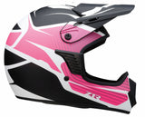 Z1R Child Rise Flame Helmet - Pink - Large/X-Large