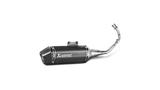 Akrapovic Stainless Steel Slip-On Mufflers for 2017-19 Vespa models - S-VE125R2-HZBL
