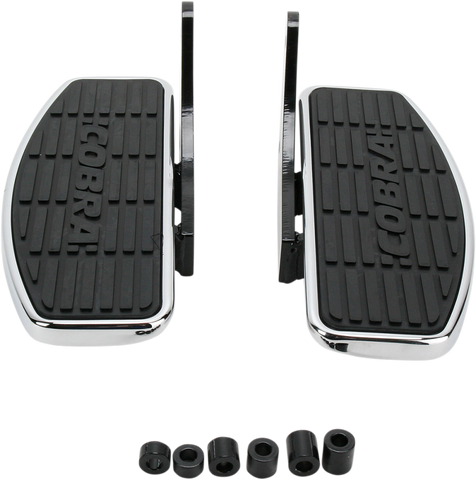 Cobra USA Boulevard Driver Floorboard for 2001-07 Honda VT750DC - 06-1617