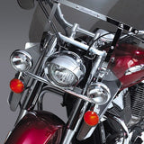 National Cycle SwitchBlade Lowers for Yamaha XVS65 - Chrome - N76609