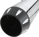 Bassani Road Rage Full Exhaust for 1984-1999 Harley Models - Chrome - 1FXR2