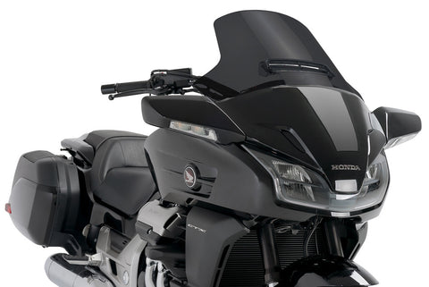 Puig Standard Windscreen for 2014-17 Honda CTX1300 - Dark Smoke