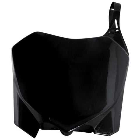 Acerbis Number Plate for 2009-13 Honda CRF 250R/450R - Black - 2141850001