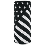 ZANheadgear Motley Tube Sportflex Neck Warmer - Black/White Flag