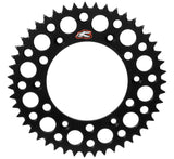 Renthal Ultralight Rear Sprocket - 428 Chain Pitch x 48 Teeth - Black - 121U-428-48GPBK