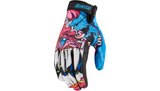 Icon Hooligan Beastie Bunny Gloves - Mens Leather Black / Blue / Pink - Medium