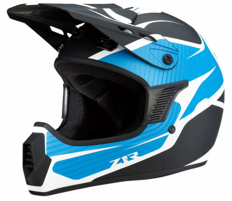 Z1R Child Rise Flame Helmet - Blue - Large/X-Large