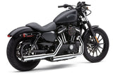 Cobra USA RPT Slip-On Mufflers for 2014-22 Harley Sportster models - 3-inch/Chrome - 6081