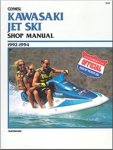 Clymer W802 Service & Repair Manual for 1992-94 Kawasaki Jet Ski