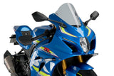 Puig Z-Racing Windscreen for 2017-20 Suzuki GSX-R1000 - Smoke - 3631H