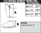 Zero Gravity Double Bubble Windscreen for 2012-16 Honda CBR1000RR - Dark Smoke - 16-426-19