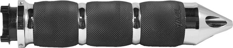Avon Grips Air Cushion Grips for Harley Dyna / XL / V-Rod - Chrome - AIR-90-CH-SPK