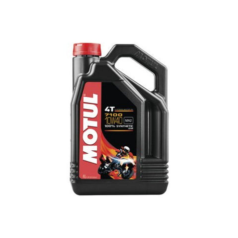 Motul 7100 4T Synthetic Oil - 4 Liter - 10W40 - 104092