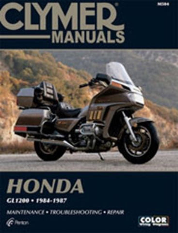 Clymer M504 Service & Repair Manual for 1984-87 Honda GL1200 Gold Wing Models