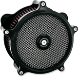 Performance Machine 0206-2006-B Black Super Gas Air Cleaner for Harley Davidson
