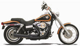 Bassani Road Rage Exhaust for 1991-05 Harley Models - Black - 13322R