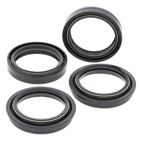 All Balls Racing Fork Oil and Dust Seal Kit for Honda Models - 56-139