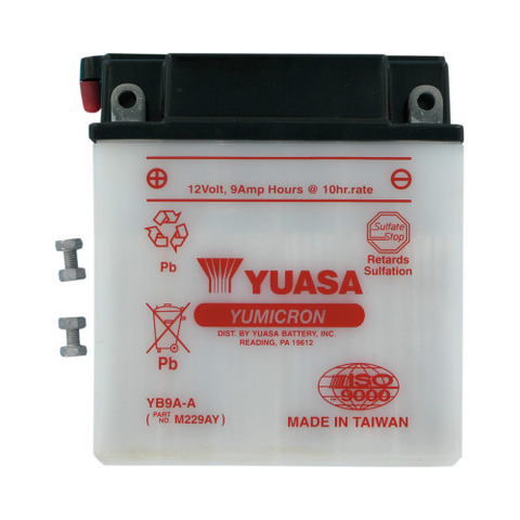 Yuasa Yumicron Battery - 12 Volts - YUAM2218L - YB18L-A
