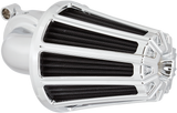 Arlen Ness Monster Sucker Air Cleaner Kit for 2017-22 Harley M8 models - Chrome/10-Gauge - 81-030