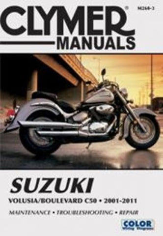 Clymer M260-3 Service & Repair Manual for Suzuki Volusia / Boulevard C50