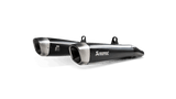 Akrapovic Titanium Slip-On Muffler for 2016-20 Triumph Street Twin 900 - S-T9SO2-HCQTBL