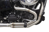 Bassani Road Rage Type III Exhaust System for 1991-17 Harley Dyna models - Raw Stainless Steel - 1D1SS