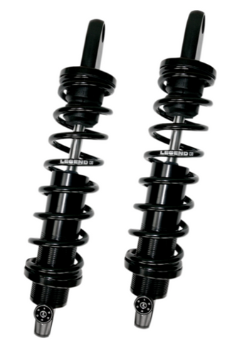 Legends REVO-A Adjustable Coil Suspension for 1999-22 Harley FL models - Black/13in - 1310-0961