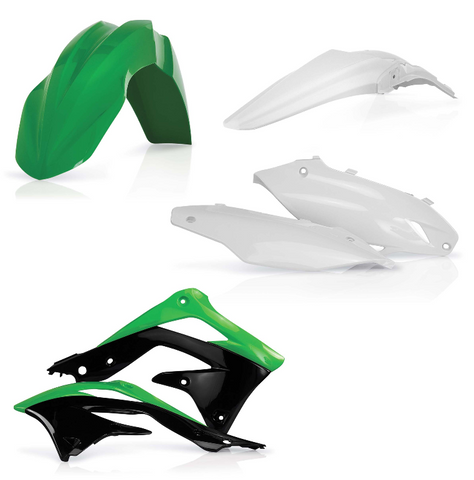 Acerbis Standard Replacment Plastics Kit for 2013-15 Kawasaki KX450F - Original - 2314193914