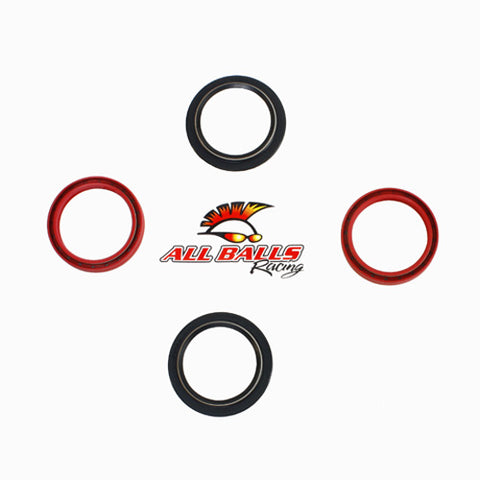 All Balls Racing Fork Oil and Dust Seal Kit for Aprilia ETV 1000 / TM MX300 - 56-145
