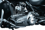 Kuryakyn 7779 - Starter Mount Cover for Harley-Davidson - Chrome