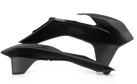 Acerbis Radiator Shrouds for KTM models - Black - 2314250001