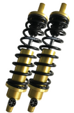 Legends REVO-A Adjustable Coil Suspension for 1999-22 Harley FL models - Gold/12in - 1310-1779