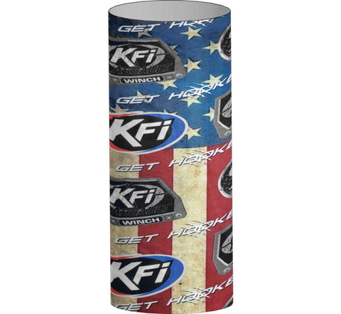 KFI Products Face Mask - Red/White/Blue Flag