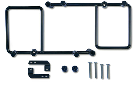 Burly Brand B15-1051 Saddlebag Support Brackets for Harley-Davidson - Black