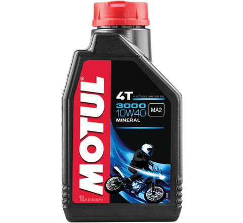 Motul 3000 4T Oil - 1 Liter - 10W40 - 107672