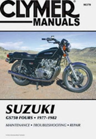 Clymer M370 Service & Repair Manual for 1977-82 Suzuki GS750 Fours