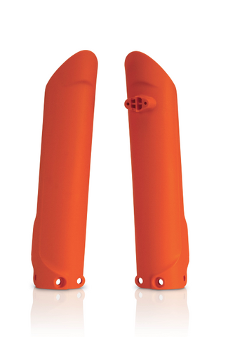 Acerbis Fork Covers for KTM EXC / SX / SX-F / XC models - Orange - 2401260237