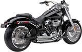 Cobra USA 909 Speedster Exhaust System for 2018-22 Harley Softail Breakout/Fat Boy - Chrome - 6715